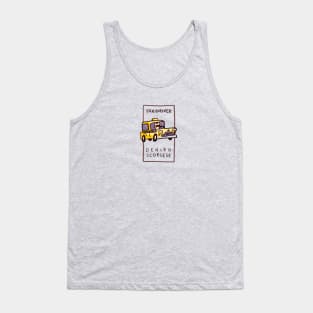 Taxi Driver scribble poster Tank Top